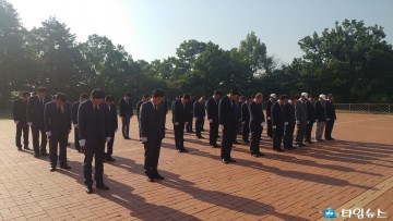 충북남부보훈지청, 6월 충혼탑 참배 실시
