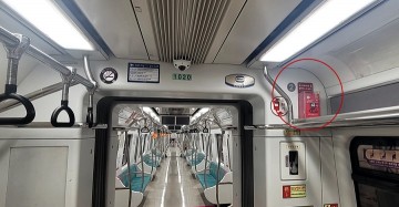 대전교통공사, 전국최초 전동차 내 화재대피용 방연마스크 비치