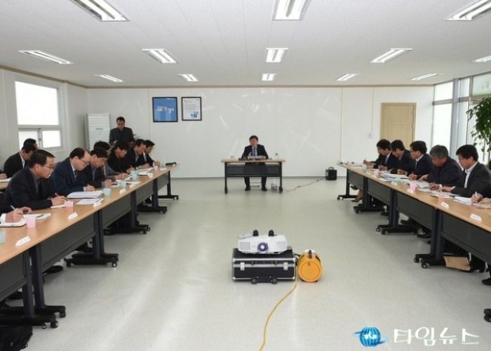안산시, 대부해양관광본부에서 현장 간부회의 운영 
