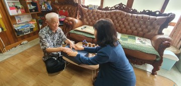 충북남부보훈지청, 호국보훈의 달 계기 을지무공수훈자 대통령 명의 위문