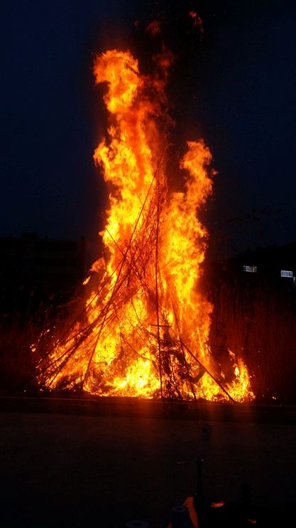 신안군 지도읍 이장협의회, 정월대보름 달집태우기 행사 개최  