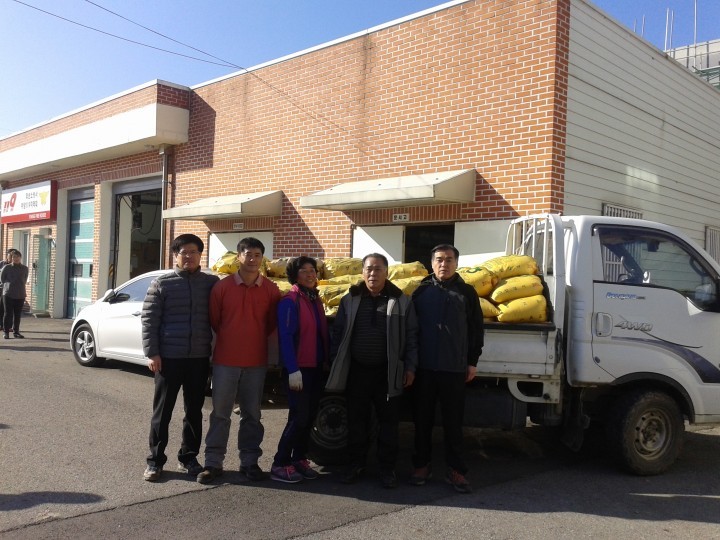 화순군 기부천사, 16년째 쌀·고구마 기탁
