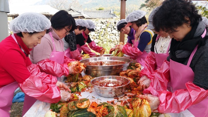 옛날 김장문화체험 삼색김장김치 맛있어요 ! 