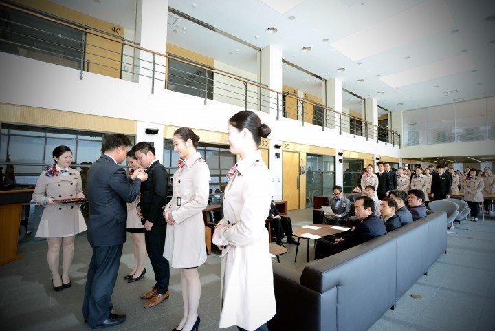 [경북전문대학교] 제4회 항공운항서비스과 윙 수여식 및 착복식