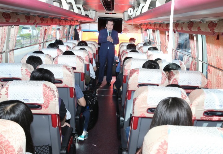 김지철 충남교육감, 수학여행 학교 방문 ‘안전’ 당부