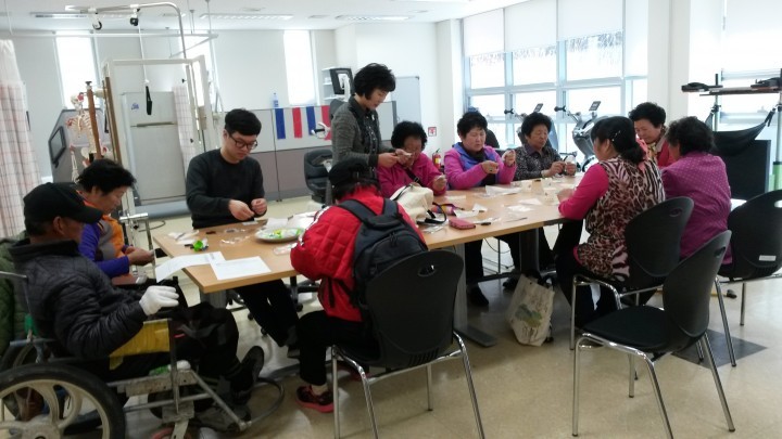 군위군보건소 장애인 인지재활교실 운영 !