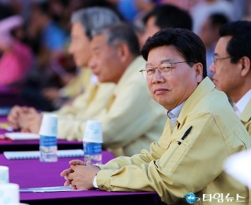 권선택 대전시장, 충무훈련 참관