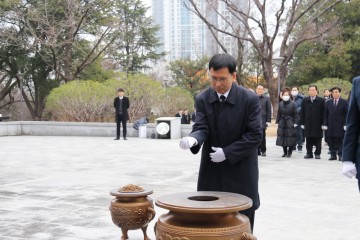 광주보훈청, 독립‧호국‧민주시설 참배로 갑진년 힘찬 출발