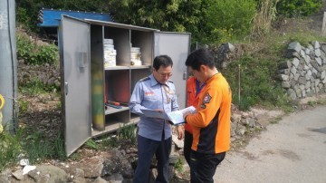 보성소방서, 섬지역 소화전 및 비상소화장치함 점검 실시