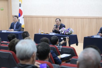 최민호 세종시장, 정원도시 비전 실현 방안 모색할 것