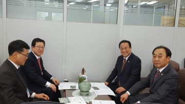 김영만 군위군수 ,김영호 군위군의회 의장 국가투자예산 확보 위해 적극적인 행보