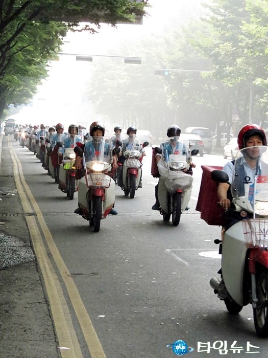 새우편번호 홍보! 우체국 집배원이 나섰다.