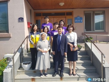경북북부보훈지청, 안동 안나의 집 봉사활동 및 위문금 전달