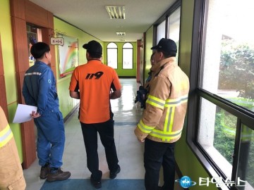 광양소방서 금호119안전센터, 포스코러닝센터 현지적응훈련 실시