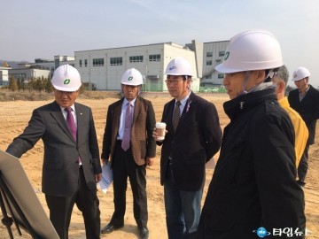 설문식 정무부지사 유기농현장 살피기 잰걸음