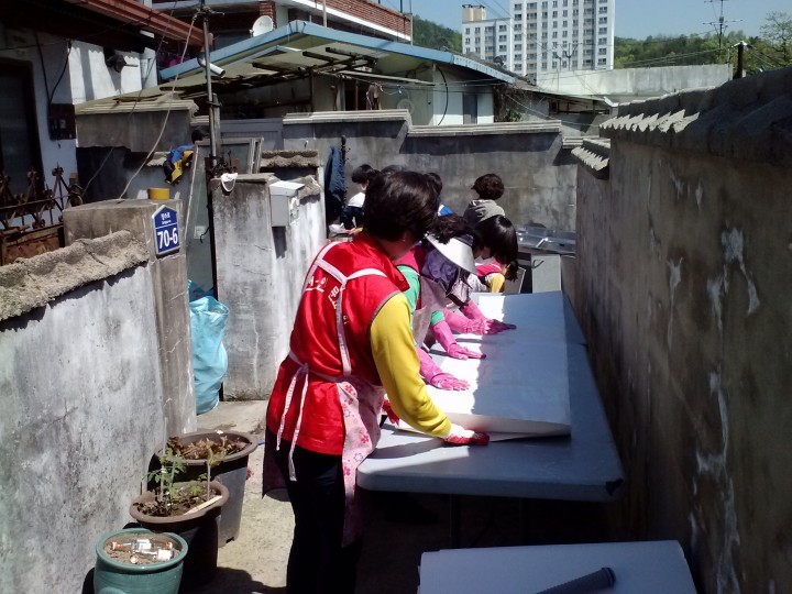 독거노인 주거환경개선 봉사활동 실시 